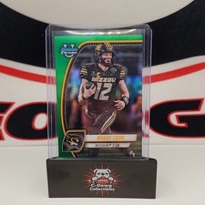 2024 Bowman University Chrome  Prospect  Brady Cook #PA-BCO Green Refractor /99 