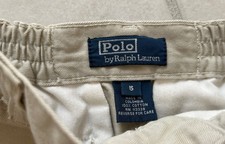 Polo Ralph Lauren Khaki Chinos Sze 5 Child 27  L X 20  Waist Excellent Pre- Own