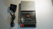 Sanyo Slim 8. Vintage portable cassette recorder and player.