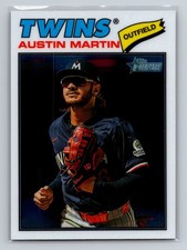 2026 Topps Heritage #44 Austin Martin Chrome