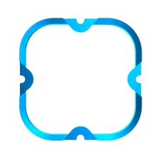 KC HiLiTES for FLEX ERA 4 Color Bezel Ring Blue (ea)