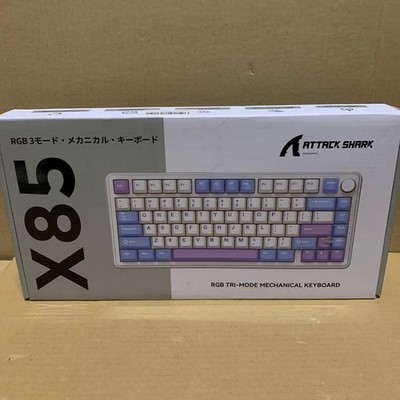 AJAZZ ATTACK SHARK X85 Mechanical Gaming Keyboard JP Wired Untested