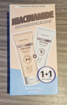 Bonnyhill Niacinamide Hand- & Fußcreme Set 100ml x 2 Neu und Originalverpackt