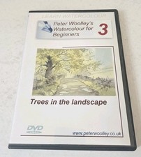 PETER Woolley's Watercolour For Beginners - Trees In The Landscape UK DVD