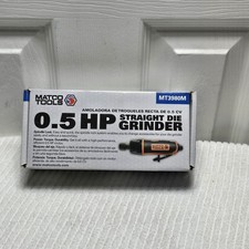 Matco Tools 1/4" Straight Pneumatic Die Grinder 0.5hp 22000rpm Air Tool MT3980M