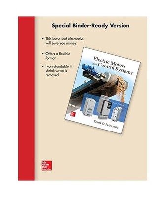 Loose Leaf for Electric Motors and Control Systems, Frank Petruzella
