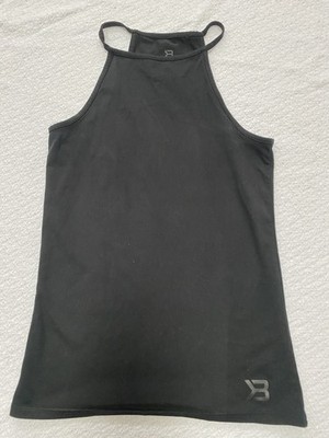 Better Bodies Women s Black High-Neck Halter Training Tank Top - Size Small (S)