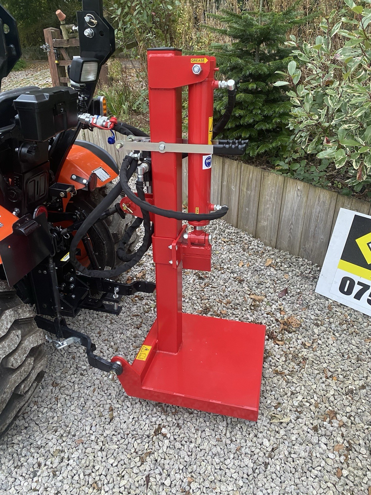 Winton 10 Ton Hydraulic Log Splitter Compact Tractor | eBay UK