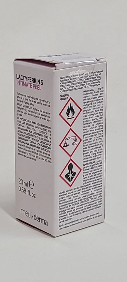 Mediderma by Sesderma Lactyferrin S Intimate Peel 0.68 fl oz - Image 3 of 4