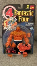 Fantastic Four Marvel Legends Retro Series The Thing Action Figure Animated