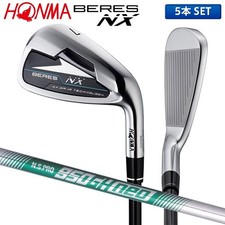 Honma BERES NX IronSet 7-11 5pic RH Nspro850gh Steel flex Stiff Used