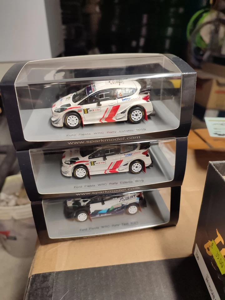 1x Spark FORD FIESTA Wrc Plus O. Tanak Rally ESTONIA 2019 -1:43 RARE Lmt. - Immagine 4 di 4