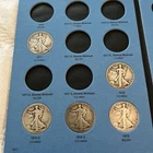 23 Different Early Dated Walking Liberty Halves