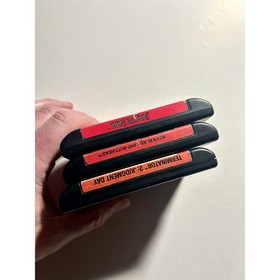 Sega Genesis Movies/TV game bundle Video Game lot🔥Works! Authentic Nice Shape!