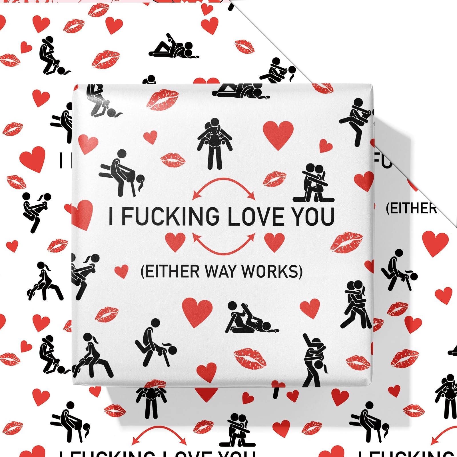 For Adults Men Women 6 Pcs Inappropriate Gift Wrap