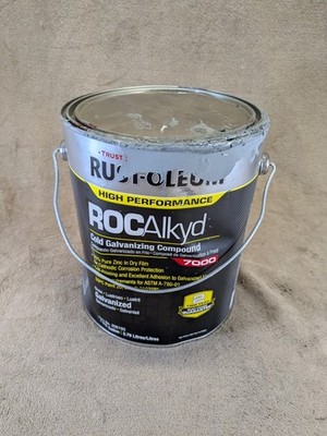Rust-Oleum 206193 Cold Galvanizing Compound 7000 Metal Gray 1 Gallon