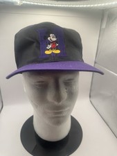 Vintage Mickey Unlimited Mickey Mouse M Snapback Hat Cap Disney Fast Shipping