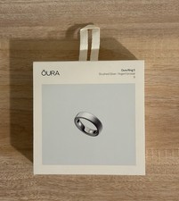 Oura Ring Gen 5 Brushed Silver, Size 9, NEW Unsealed Box