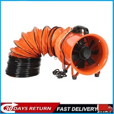Cyclone Dust Fume Extractor for Job Site 350W Low Noise 12" 300MM High-Velocity