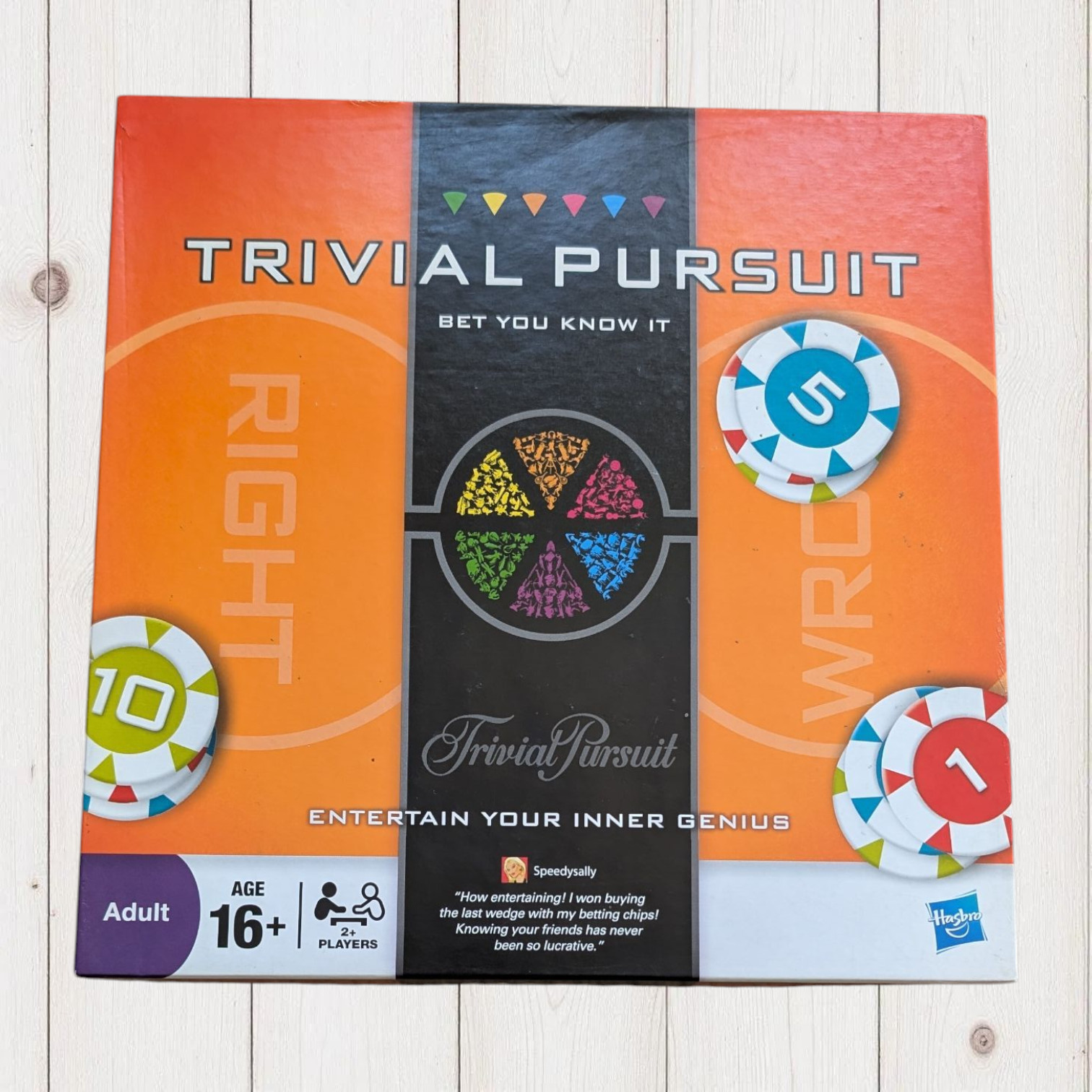 Trivial Pursuit Bet You Know It Edition Board Game | COMPLETE Hasbro 2009 VGC