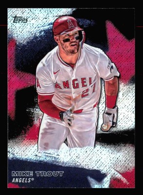 2022 Topps 1st Edition - Stars of MLB #SMLB-1 Mike Trout Los Angeles Angels