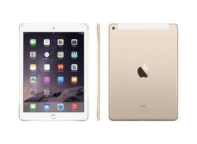 Apple iPad Air 2 64GB Wi Fi 9,7'' Tablet Gold, Display-Riss, Gebrauchsspuren