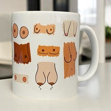 All The Boobs Mug - Body Positivity - Self Love - Novelty - Cheeky Gift