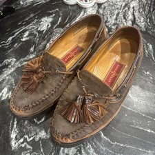 VTG Cole Haan Country Lug Sole Tassel Loafers Women s 7.5