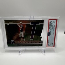 Panini Donruss Elite Tom Brady Goatbound Green Patriots #GB-TB1 PSA 9 Football