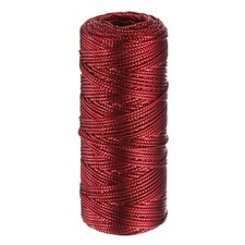 328 Feet/109 Yards Metallic Cord Red Twine 1.5mm Thread String