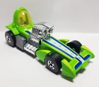 1 of 2 Vintage Hot Wheels Mainline 2511 Bubble Gunner Lt Green / Malaysia - XLNT