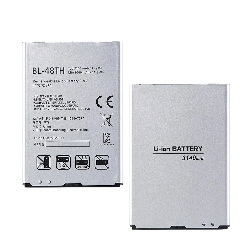 Batería BL-48TH para LG Optimus G Pro E940 E977 E980 E985 L04E AT&T F240K Gee FHD Foto 4 de 4
