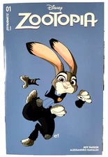 Dynamite ZOOTOPIA (2025) #1 Color Bleed Variant DISNEY Judy Hopps NM- Ships FREE