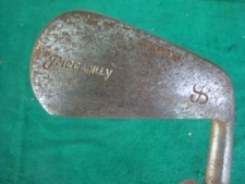 Vintage Piccadilly Hickory Wood Shaft Golf Club Mid Iron