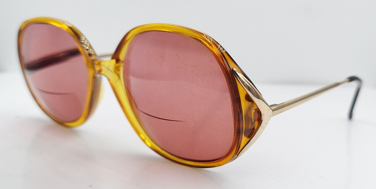 Lunettes De Soleil Vintage Viennaline 1700 - Forme Ovale Noir/marron - Avec VERITES NEUVES Polarisées - Unisexe