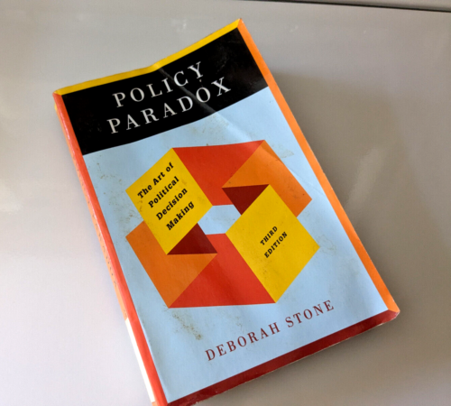 Policy Paradox:The Art of Political Decision Making 3rd Edition by Deborah Stone