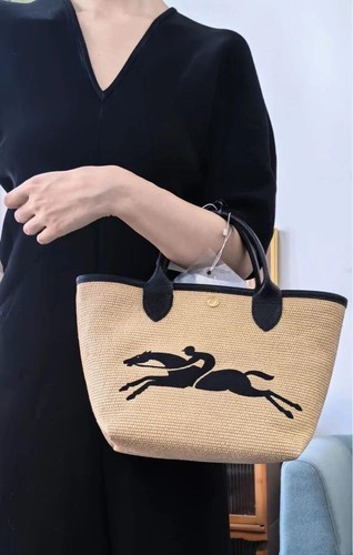 Longchamp Cage Top Handle Bag Tote Bag Shoulder Bag New Spring Summer Ladies