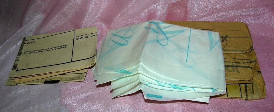 VTG BUTTERICK WOMENS ACCESSORIES PATTERN 3378 - BELTS, TIES, COLLARS, PURSE - Image 3 of 3