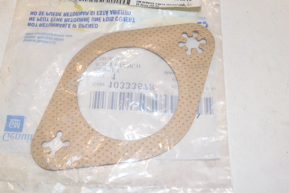 Junta de escape genuina GM 2005-2016 Chevrolet GMC Buick Pontiac Impala B2-116 Foto 2 de 2