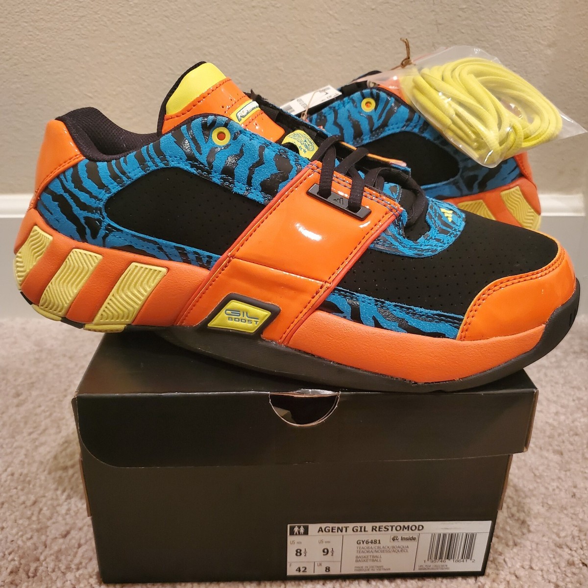 NEW adidas Originals Agent Gil Restomod NIB size 8.5 Amazon.com | adidas Agent Gil Restomod Unisex Shoes Size 7.5  main image 2