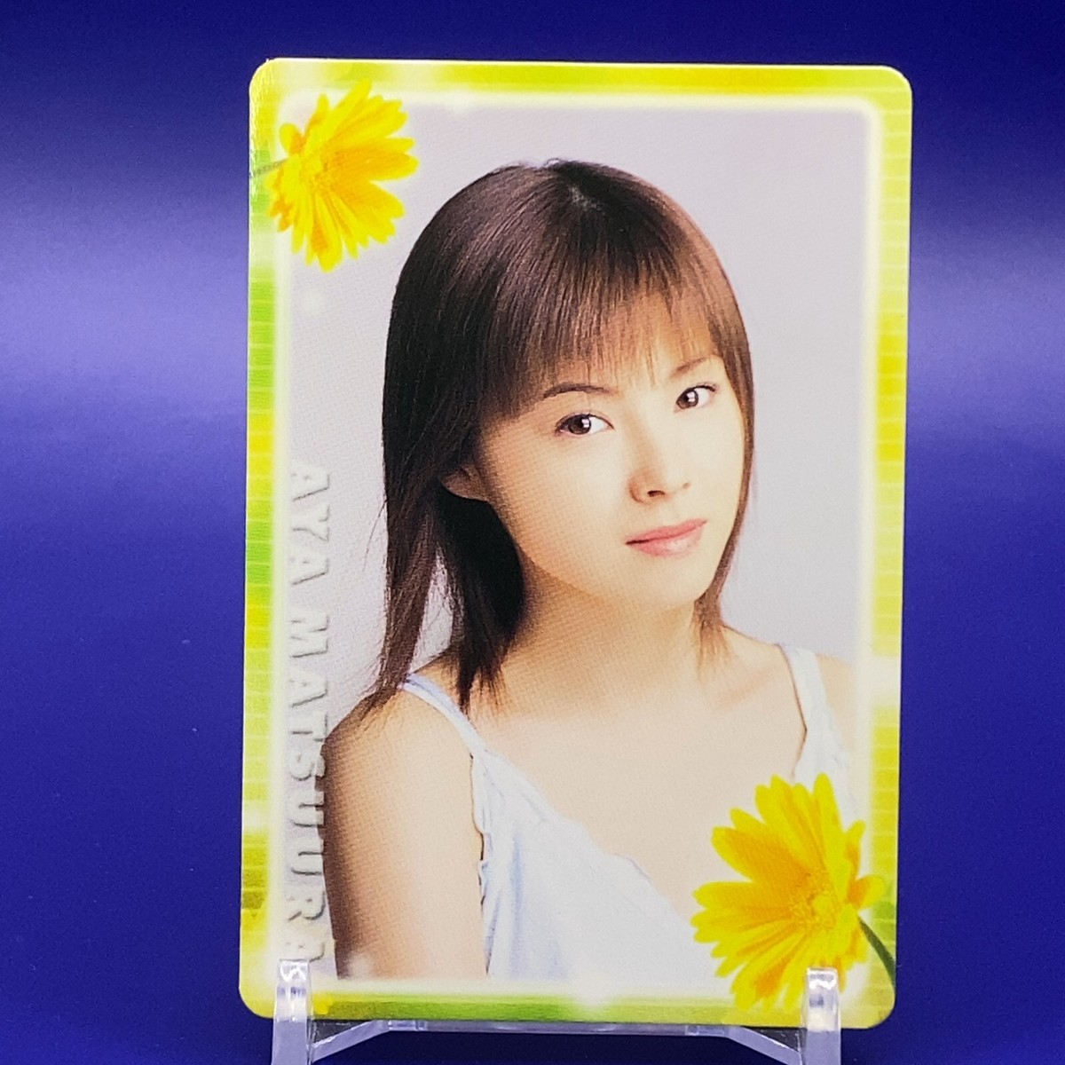 Aya Matsuura Collection Card No.11 Up-Front Agency Made In Japan F 
