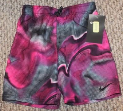 boys pink swim trunks