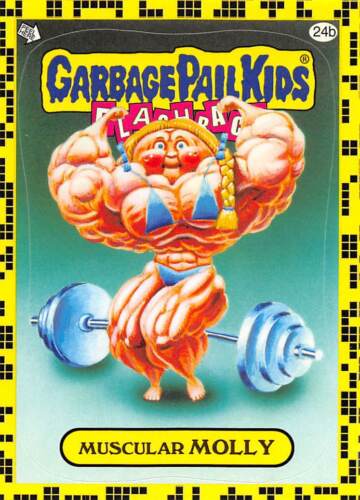 GARBAGE PAIL KIDS 2011 FLASHBACK SERIES 2 PICK-A-CARD YELLOW BASE STICKERS TOPPS - Picture 96 of 321