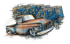 Chevrolet 55-56 Pickup Chevy Hot Rod Truck T-shirt 100 Cotton Adult S To 5xl Chevrolet 55-56 Pickup Chevy Hot Rod Truck T-shirt 100 Cotton Adult S To 5xl