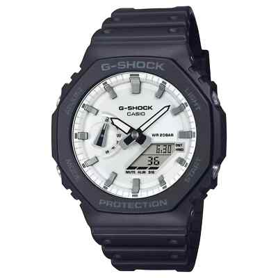 New G-Shock GA2100WD-1A High Contrast Black and White