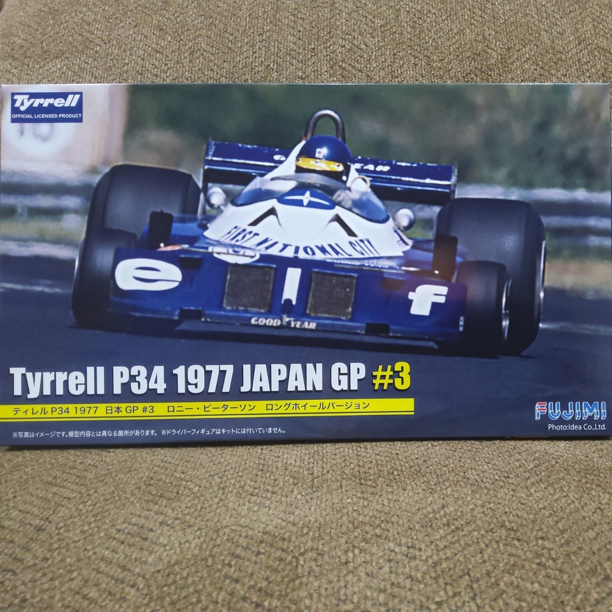 Fujimi 9090 Tyrrell P34 77' Japan GP long Chassis Ver