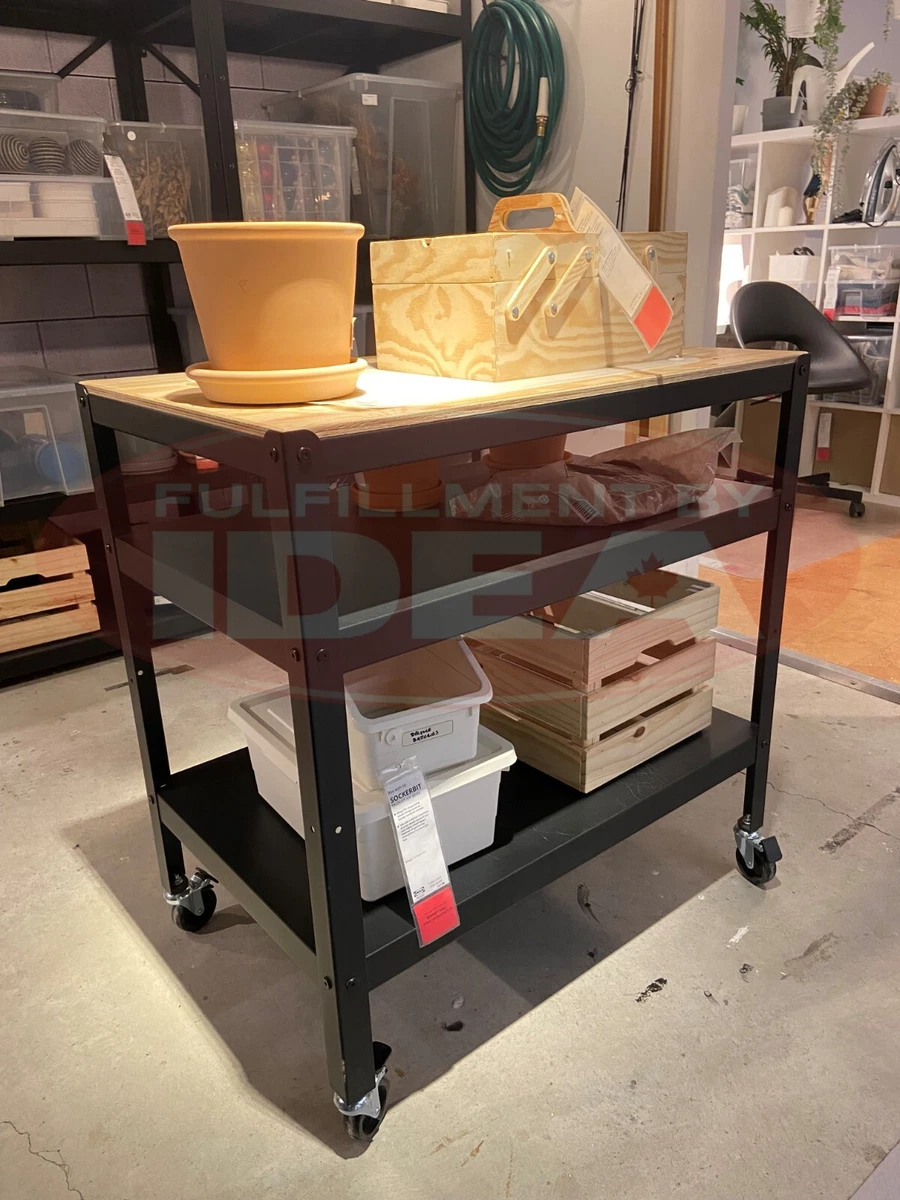 BROR Utility Cart White IKEA Utility Cart, Ikea, Kitchen, 54 OFF