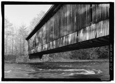 Wright's Bridge,Sugar River,Claremont,Sullivan County,New Hampshire,NH,HAER,7