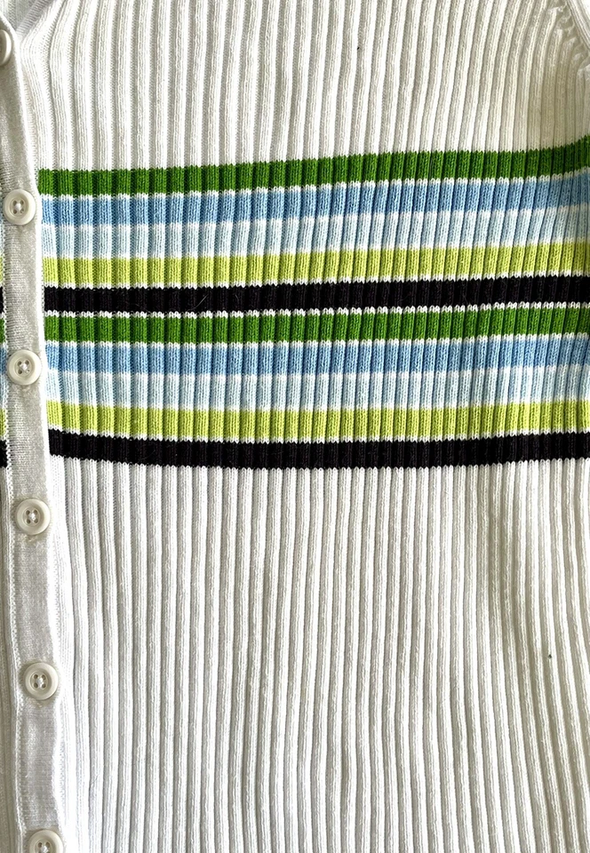 Gymboree Sz 12 HTF 2 Pc SET Knit Cardigan & Grosgrain Ribbon Headband Beautiful! - Image 4 of 4