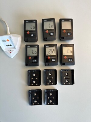 testo 174H Set Multi-Datenlogger  Messgröße Luftfeuchtigkeit, Temperatu...